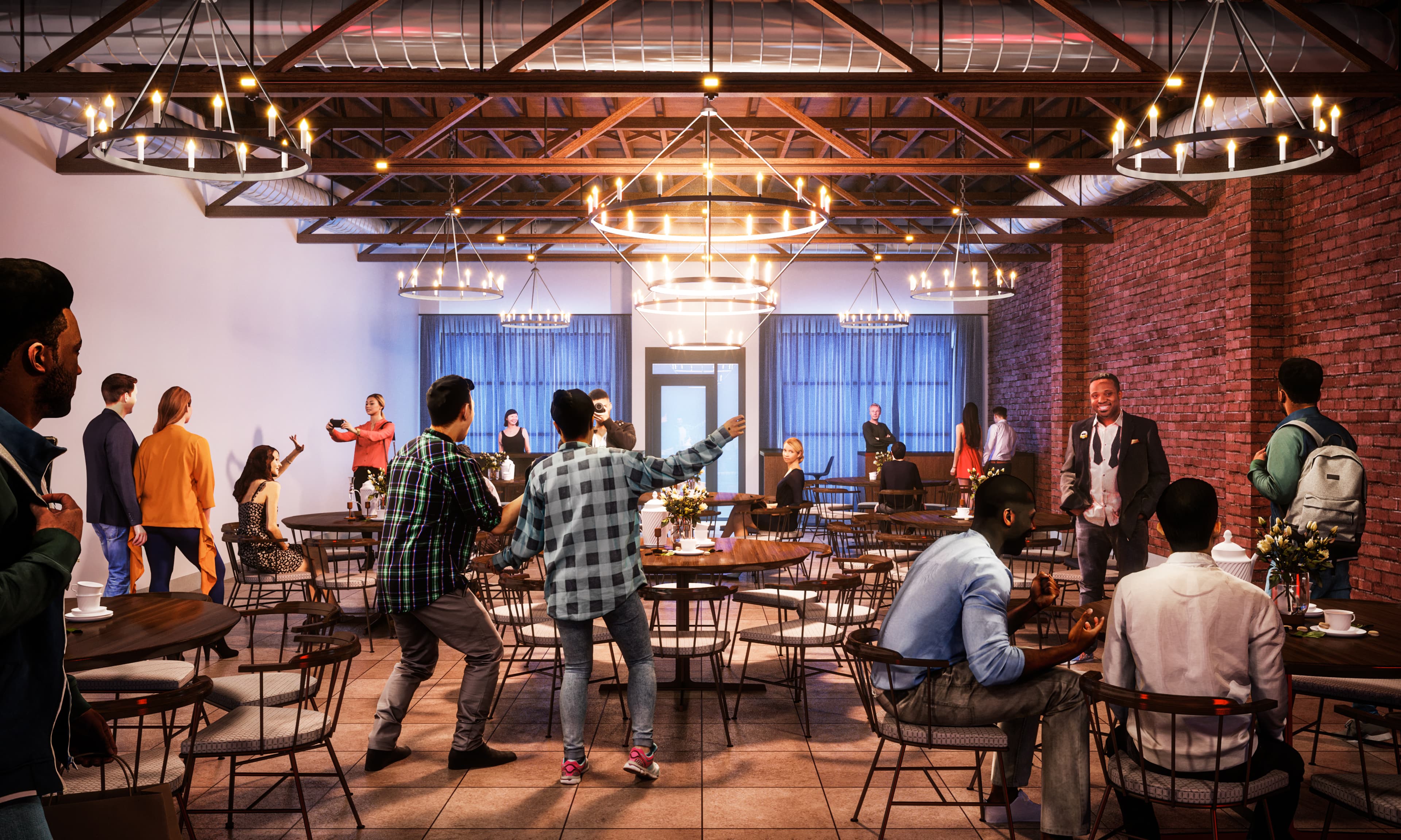 2503 Cleveland Avenue — Bar Interior