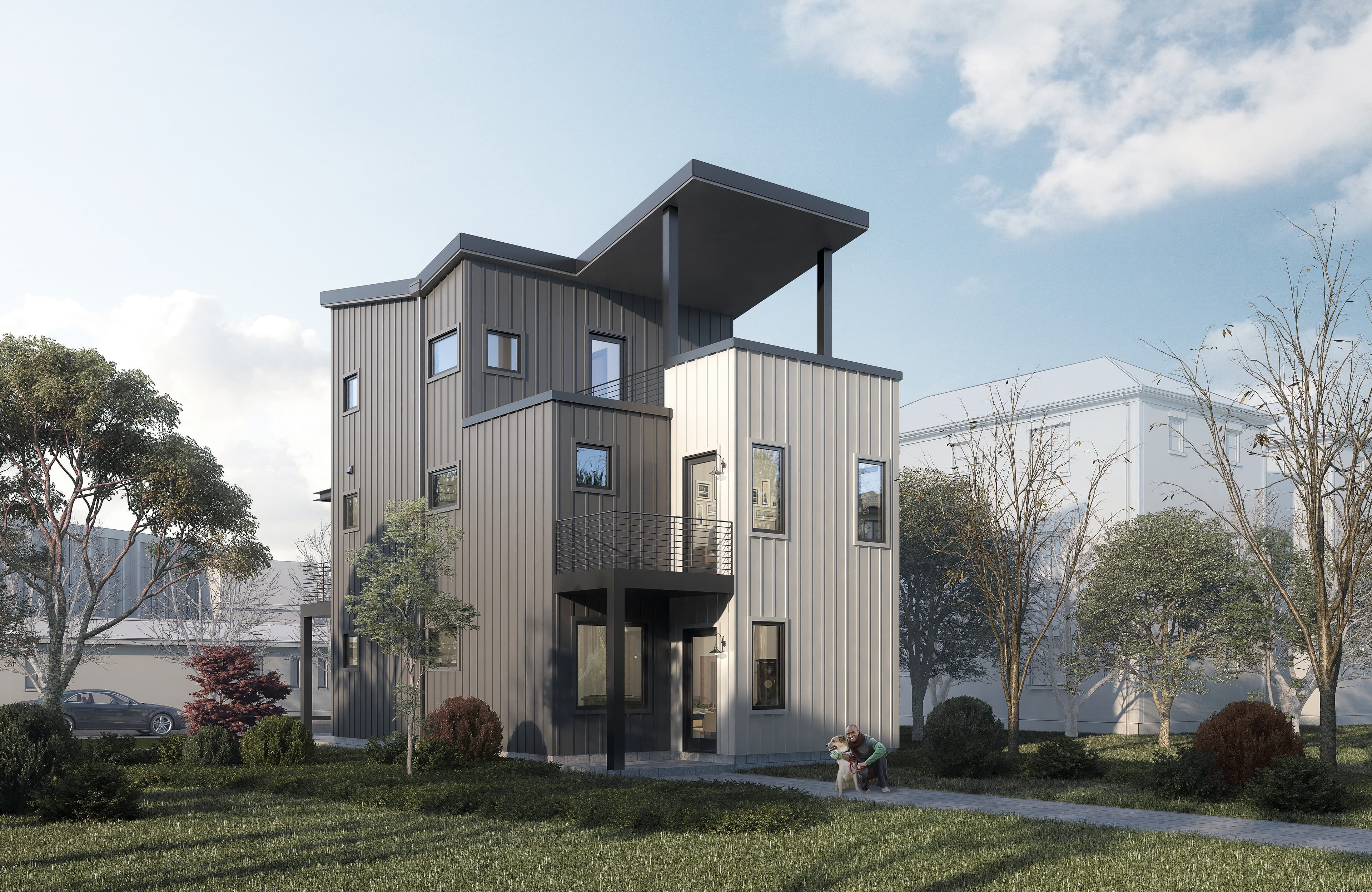 264 Carpenter Street — Rear Yard